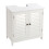 Bathroom Under Sink Storage Cabinet, Double Shutter Doors 2