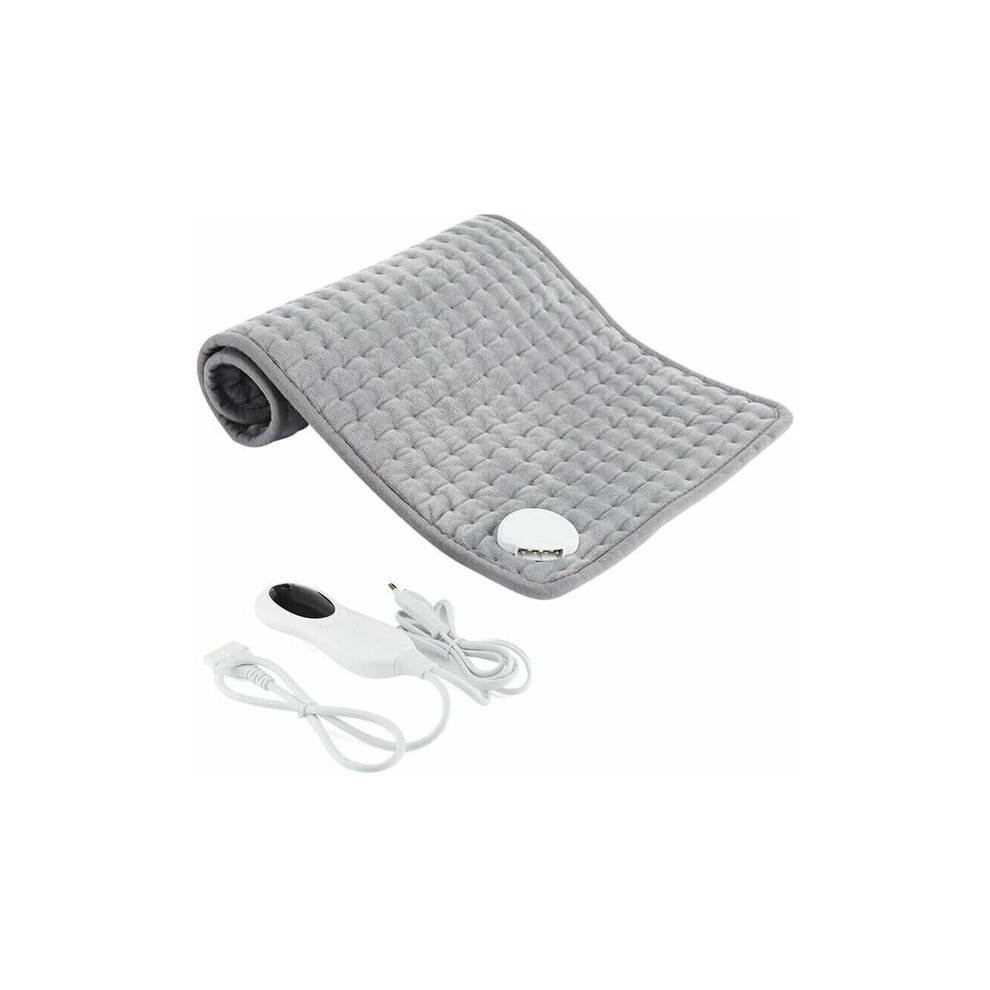 Electric Heating Pad, Large Full Body Heat Pad with Auto Shut-Off Timer, Adjustable Heat Settings for Muscle Relaxation