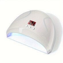 UV-LED-Lampe für Gelnägel, professioneller Nageltrockner mit 3-stufigem Timer und LCD-Bildschirm, tragbar für den Heim- und Salongebrauch.
