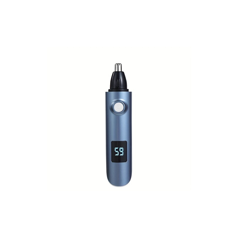 Nose Hair Trimmer for Men, Rechargeable Ear Nose Eyebrow Facial Groomer, Cordless Personal Trimming Device with Precision Blades