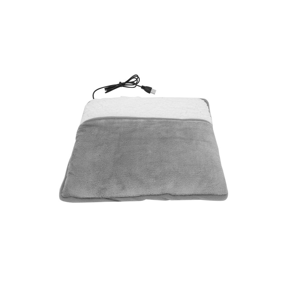USB Foot Warmer with 50C Constant Temperature Removable Heating Pad for Home Office Use