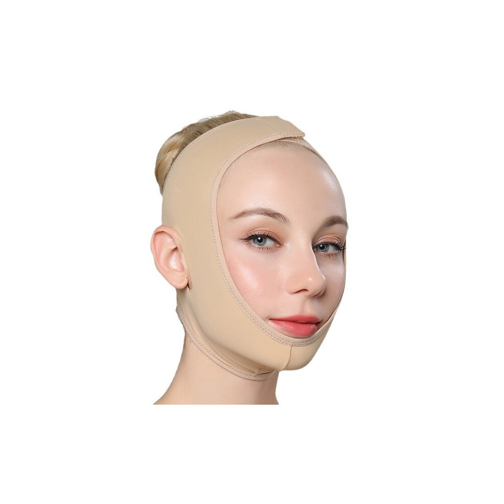 Face Slimming Mask, Breathable Fabric Ergonomic Design for Chin Jaw Contouring, Wear Anytime at Home or Work