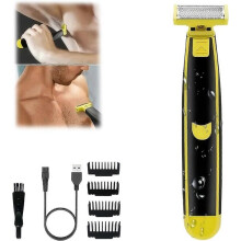 Men's Electric Shaver USB Rechargeable Portable for Travel, Home and Professional Grooming