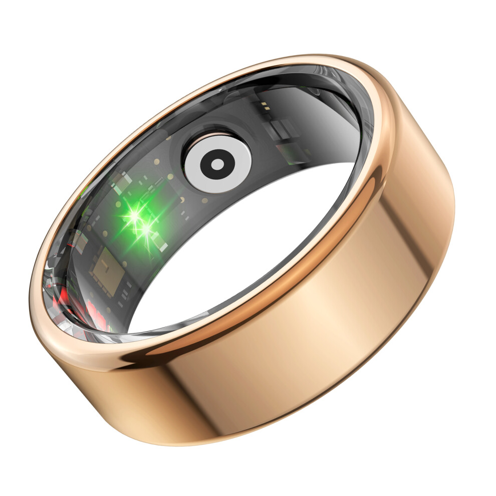 Bluetooth Smart Ring Sleep & Exercise Tracker With 18Mah Battery, Waterproof Ip68 9391388471775