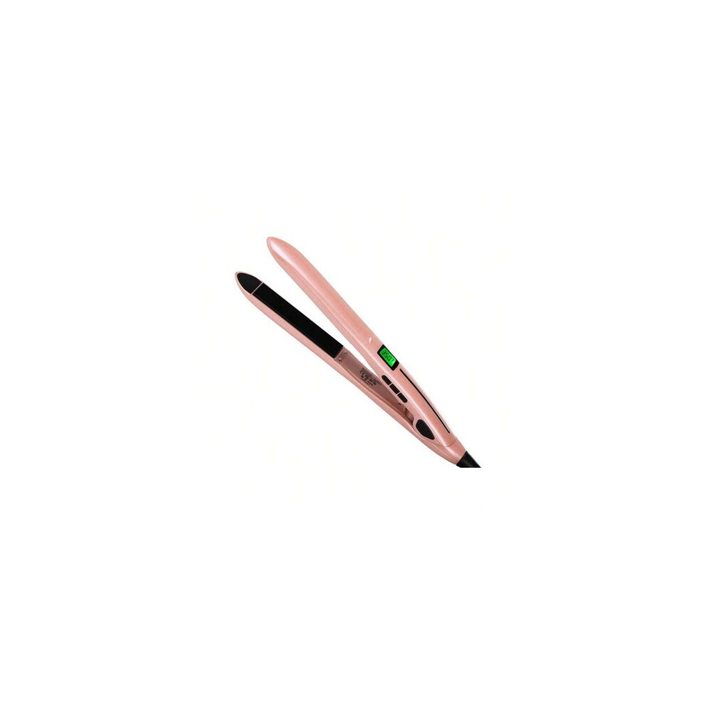 Hair Straightener with Negative Ion Infrared Technology, Temperature Control LED Display for Professional Styling
