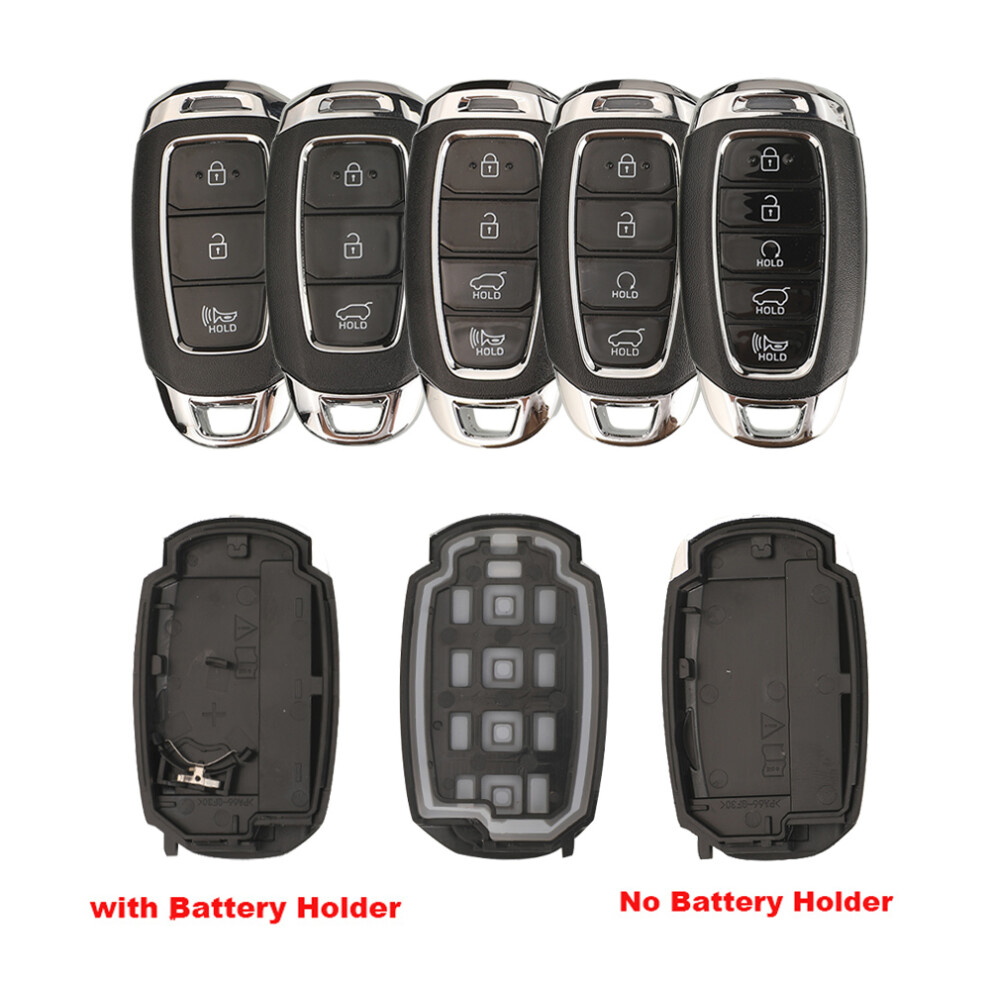 3/4/5 Btn Remote Car Key Shell Case For Hyundai Avante Elantra Veloster Santa Fe Palisade Kona Keyless Case Housing 6935161678734