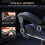 (Blue)Massage Gaming Chair Recliner with Footrest 6
