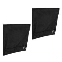 2 Stück Nylon-Pferdeflagge 34,00 g schwarze Trainingsflagge