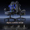 (Blue)Massage Gaming Chair Recliner with Footrest 8