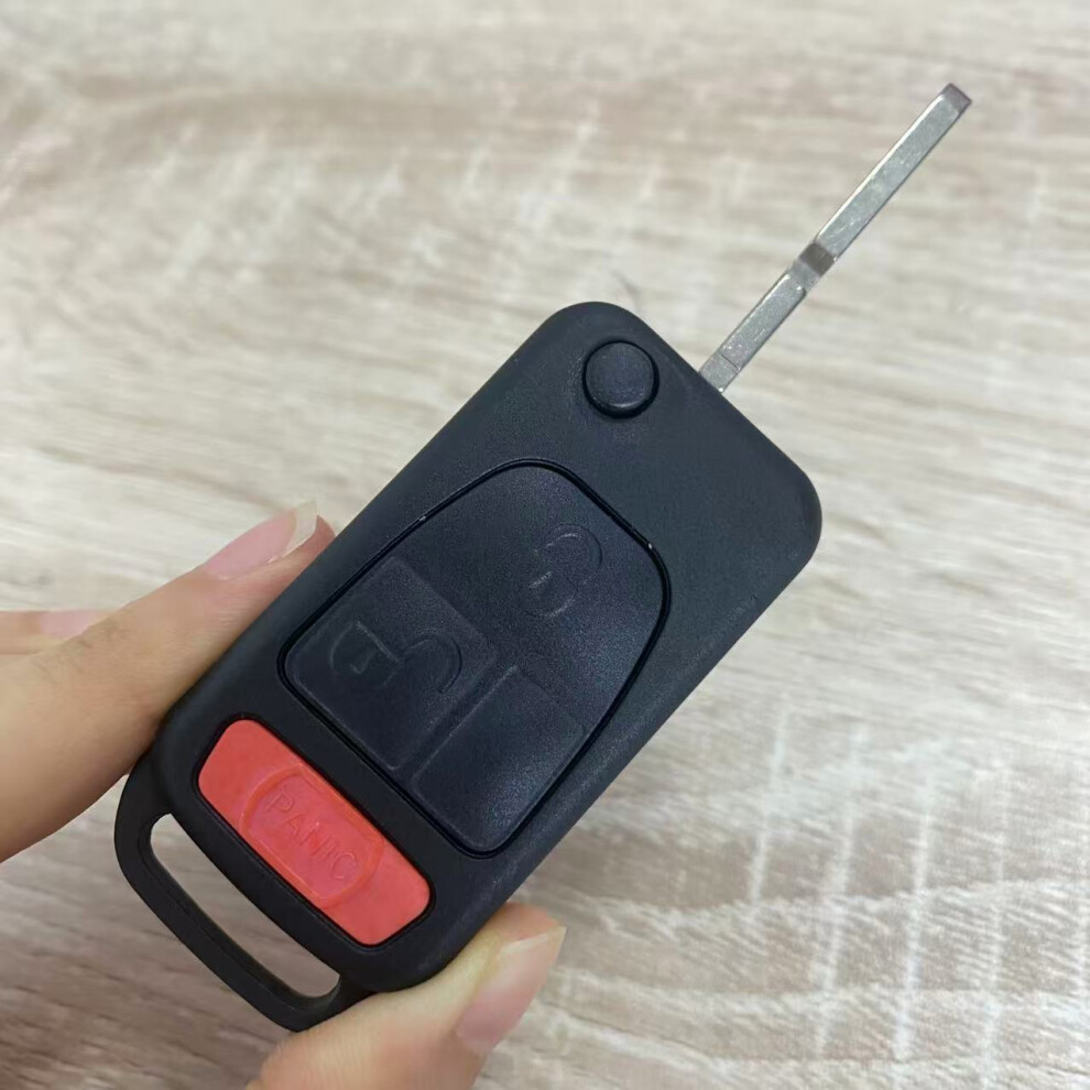 For Benz Key Shell Flip Folding Remote Car Keys Case Fob Replacement For Mercedes W168 W124 W202 W210 W211 W203 6935161672046