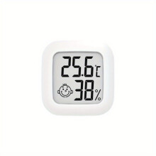Digital Thermometer Hygrometer with Mini LCD Display for Home Indoor Temperature Humidity Monitoring