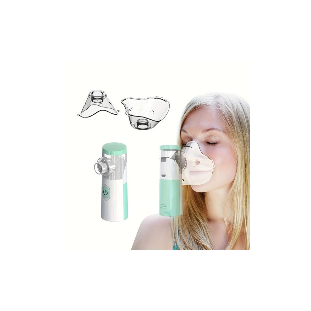 Handheld Facial Steamer 2 in 1 Moisturising and Cleansing Adjustable Steam Intensity Home and Travel Skincare Device