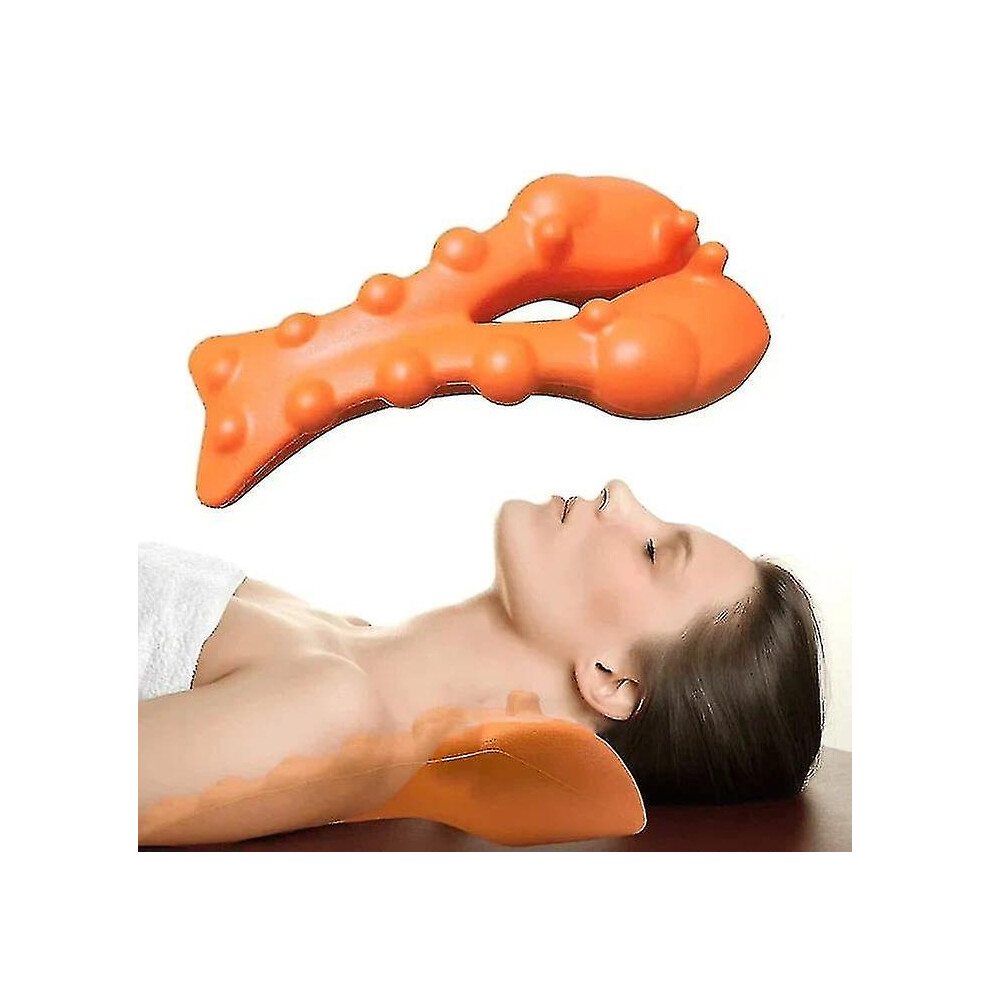 Trapezius and Neck Massager, High-Elastic EVA Trigger Point Release Tool for Back, Shoulder Cervical Spine Pain Relief