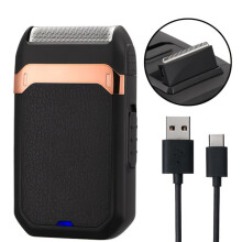 Electric Shaver for Men, Rechargeable Cordless with Foil & Bald Head Shaver for Beard Trimming and Hair Removal