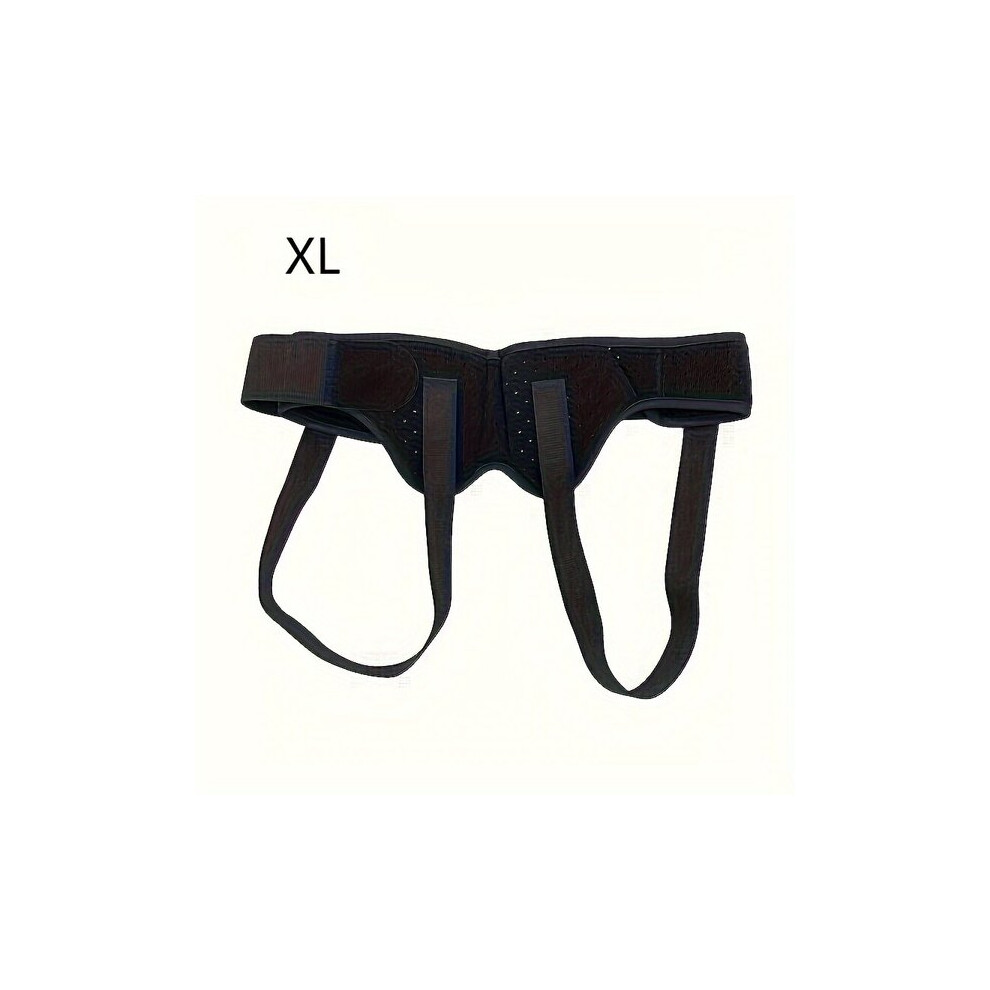Adjustable Hernia Support Belt with Hook-and-Loop Fastening, Unisex Comfort Fit for Daily Activity