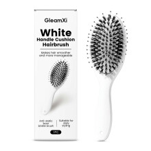 Air Cushion Hair Brush with Boar Bristles for Scalp Massage, Anti-Static and Smoothing Comb for Thick and Thin Hair