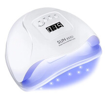 LED Nail Lamp 120W with Dual LED Technology, 30-Second Quick Dry for Gel Polish, 36 Lamps with Auto Sensor for Salon Home Use