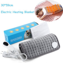 Heating Pad 30x59cm Waterproof with 10-Speed Temperature Control 30-70 for Waist, Abdomen and Back Pain Relief