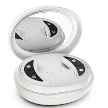 Massagem de Olhos com Terapia de Luz Vermelha 660nm e Pulso EMS para Alivio da Fadiga Ocular, Dispositivo Portátil de Cuidado Ocular