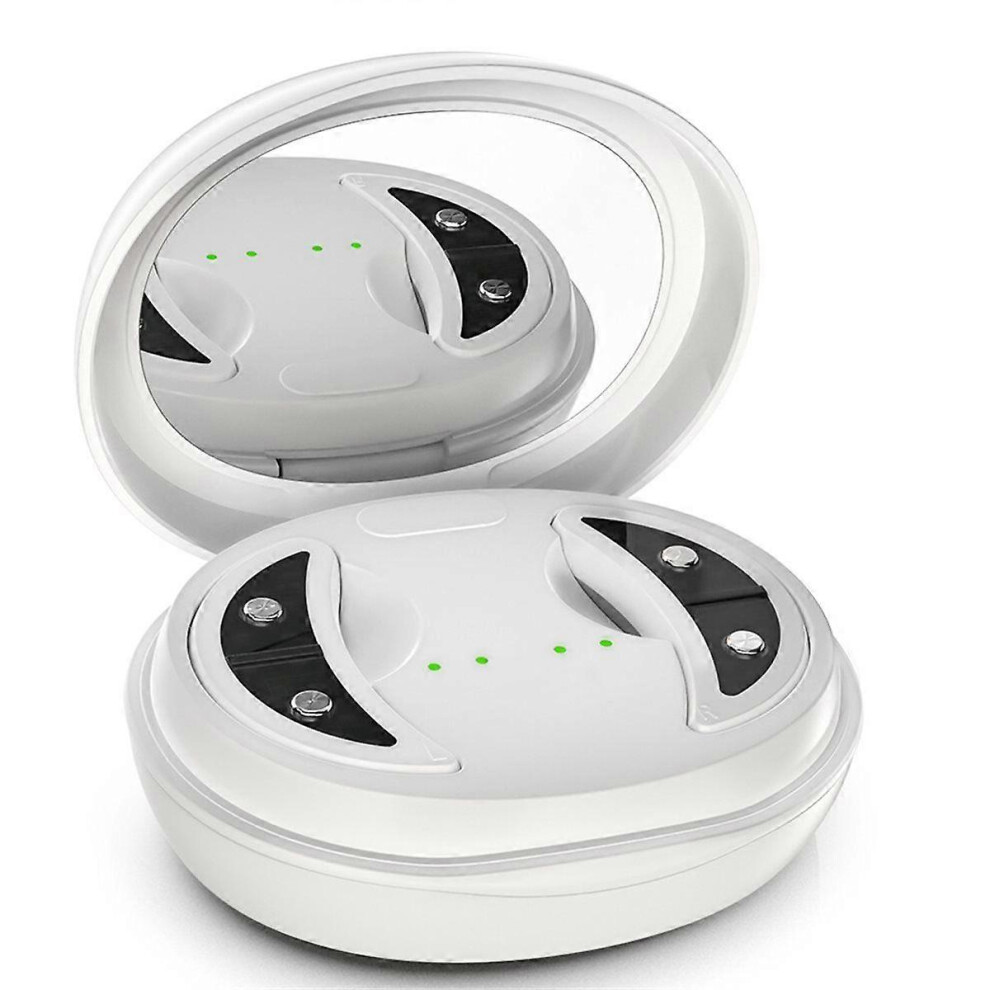 Red/Light Eye Massager With 660Nm Therapy Ems Pulses For Eye Fatigue Relief, Portable Eye Care Device