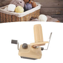 Manual Yarn Ball Winder Silent Operation Portable Gray for DIY Knitting