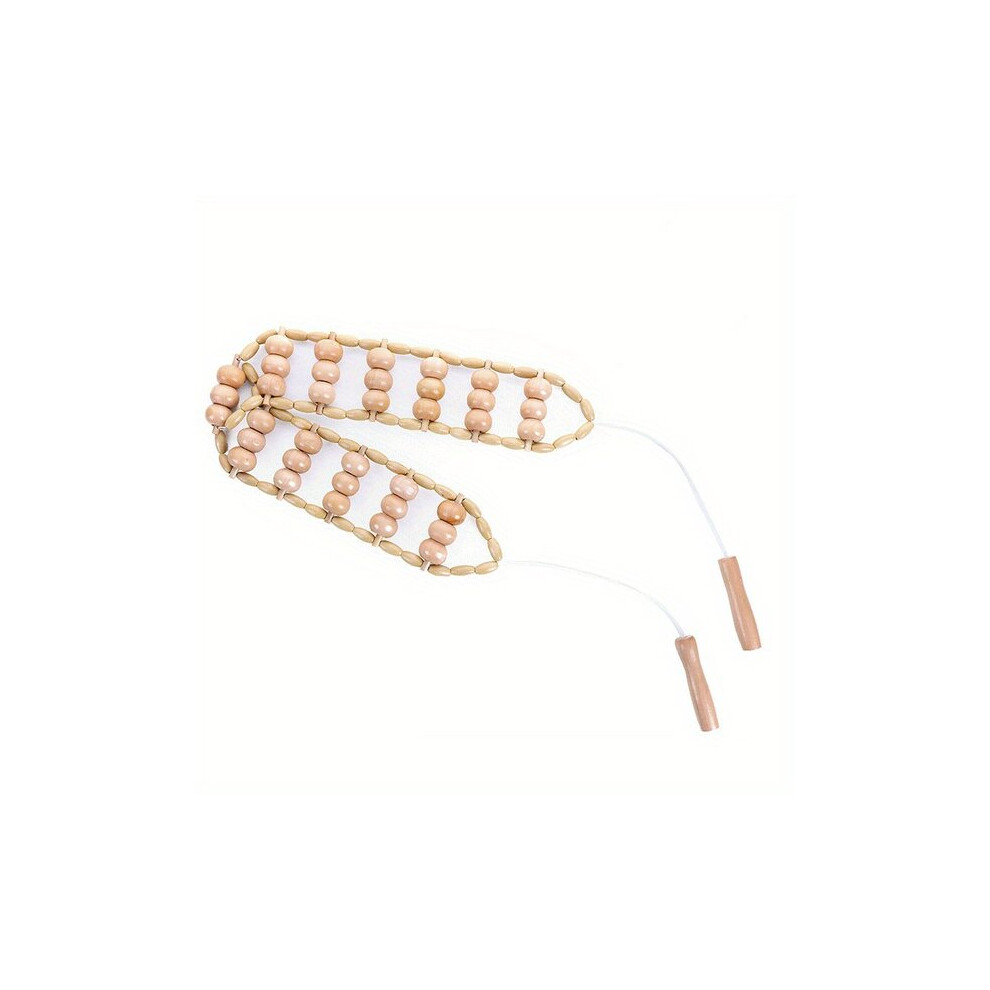 Wooden Massage Roller, Eco-Wood Body Massage Tool for Muscle Tension Cellulite Relief at Home