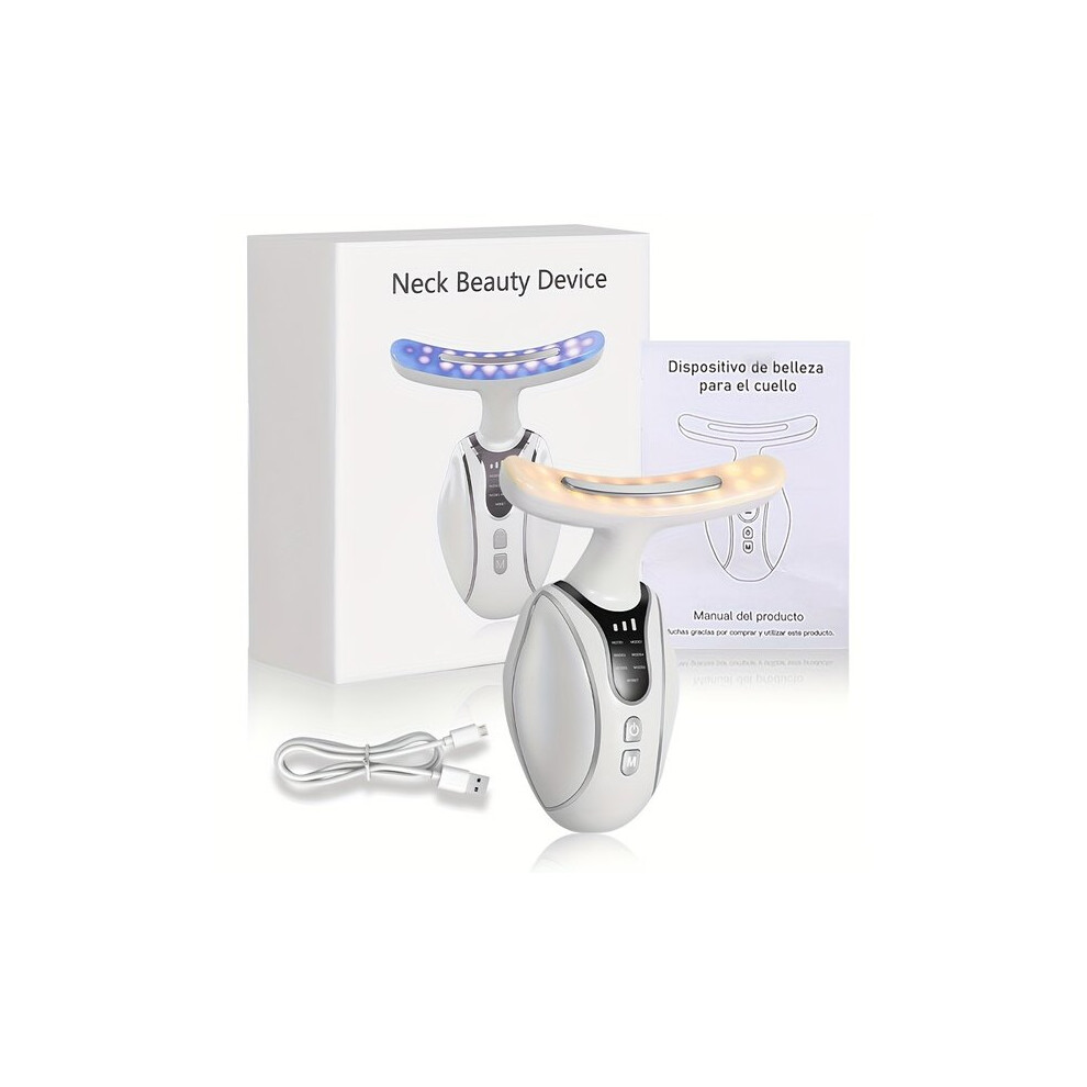 Facial Massager for Double Chin Tightening, USB Rechargeable Portable, Facial Skin Care Device for Firming Elasticity