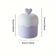 Appareil de soin du visage portable pour la maison et les voyages, avec mousse nettoyante pour un nettoyage et une hydratation en profondeur.