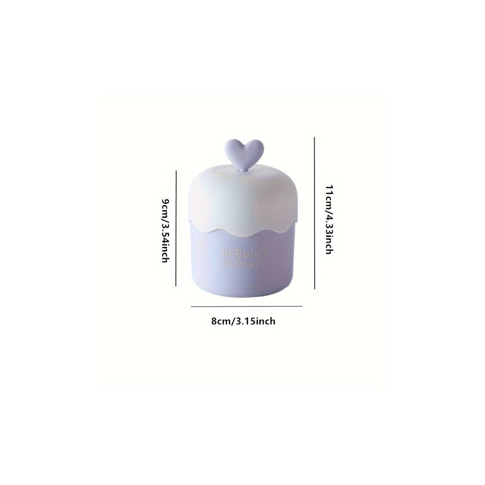 Light Facial Foam Maker For Deep Cleansing And Moisturising, Portable Home And Travel Skincare Device