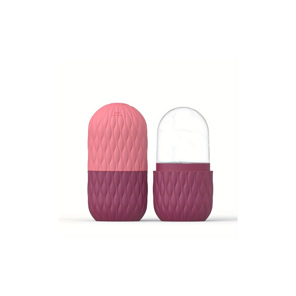 Silicone Facial Massager, Reusable Refrigerated Facial Tool for Puffiness Reduction and Complexion Refresh