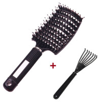 Hair Comb, Anti-Static Scalp Massage for All Hair Types, Wet and Dry Use, Red, Black, White, Pink