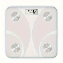 Smart Weight Scale with Body Fat Analysis BMI Monitoring for Home and Bathroom Use, Digital Scale for Body Composition Tracking