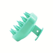 Scalp Massager Shampoo Brush, Silicone Soft Bristles No Battery Needed for Gentle Exfoliation Blood Circulation During Hair Wash