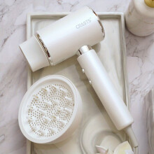 Secador de pelo con difusor de iones negativos, aire caliente y frío para el cuidado del cabello en casa, secado rápido, 2200 W.