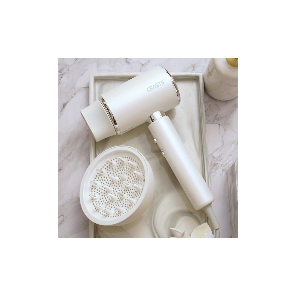 Hair Dryer with Negative Ion Diffuser, Hot and Cold Air for Home Hair Care, 2200W Fast Drying