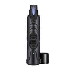 Pet Nail Grinder Low Noise Wireless Charging for Cats and Dogs, Diamond Grinding Drum with Multiple Speeds, Rechargeable Ergonomic Design