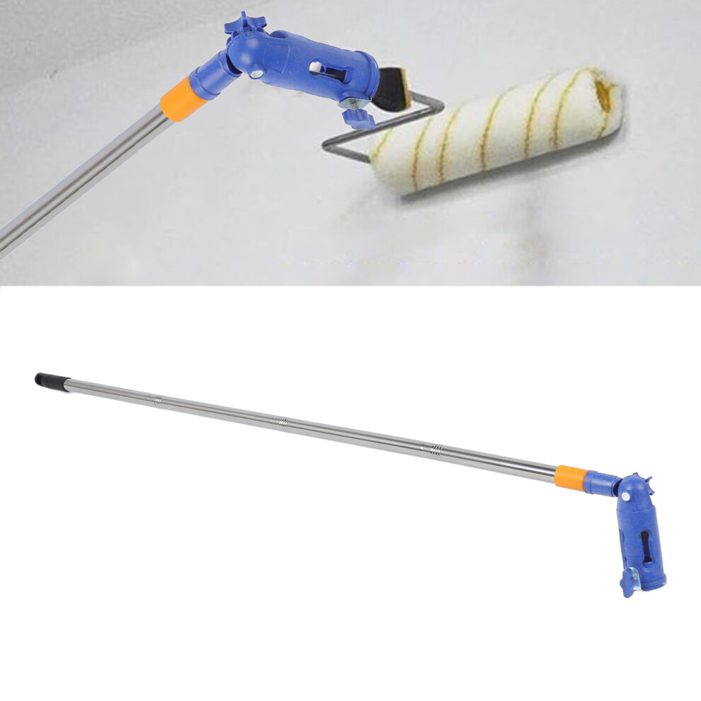 Paint Brush Extension Tool Stainless Steel Plastic 180 Rotatable Corner Edges 7631388476250