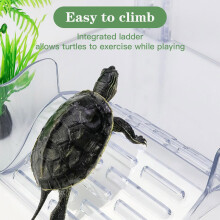 (Small trunk) Turtle Resting Basking Platform Non Toxic Turtle Terrace with Strong Load-bearing Capacity Turtle Tank Accessories