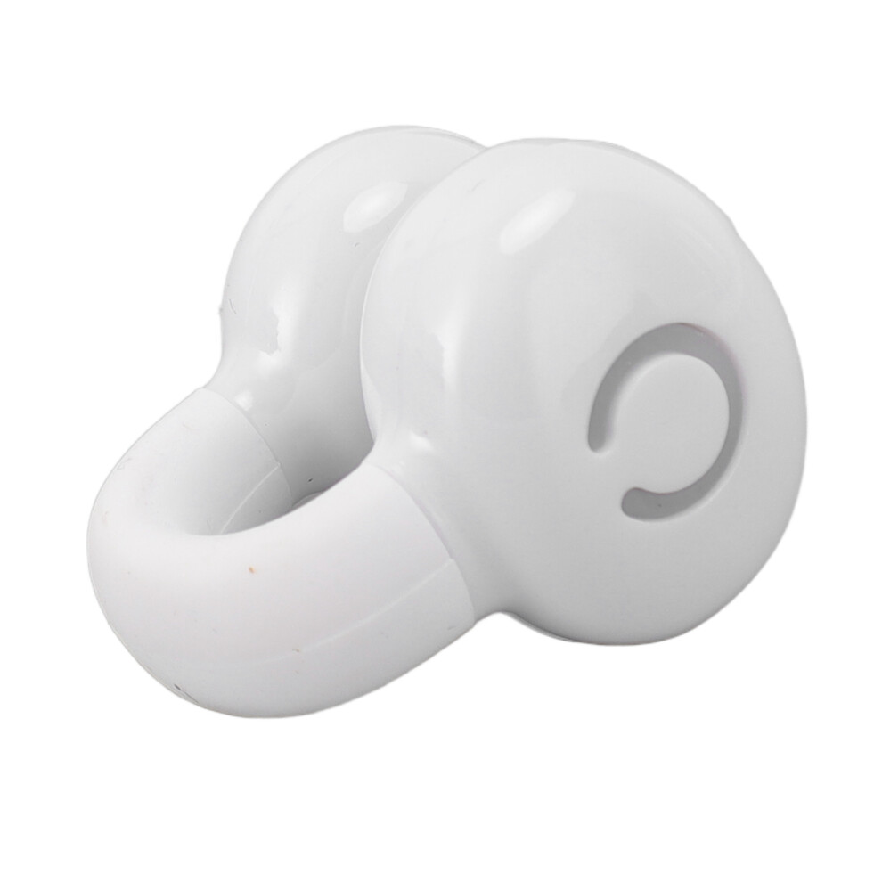 Bluetooth V5.3 Ear Clip Headphone Waterproof Open Ear Stereo Noise Canceling White 7901388480985