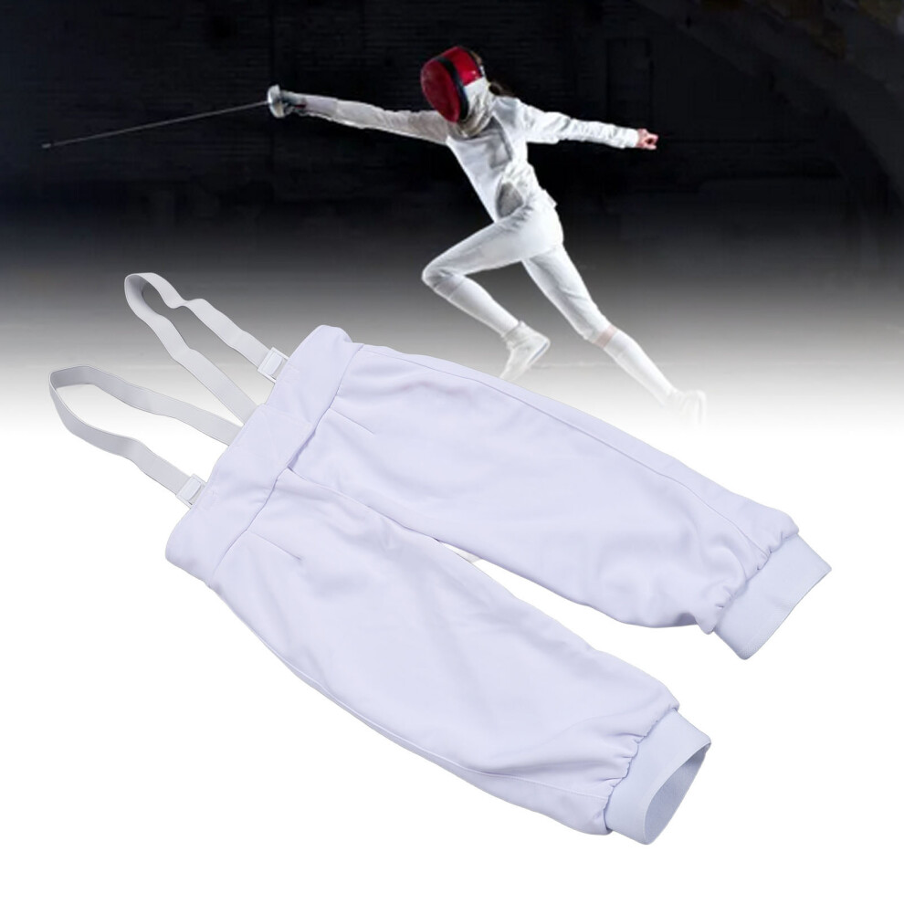 Kids Fencing Pants - Stab Proof Fabric, Adjustable, Thickened Suit for Foil Epee Saber Training