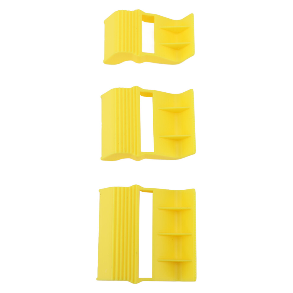 3Pcs Compact Abs Tape Dispenser Set, Portable & Multifunctional 4111388481629