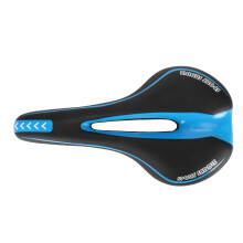 Universeller schwarzer & blauer Fahrradsattel Ersatz, ergonomisch & komfortabel