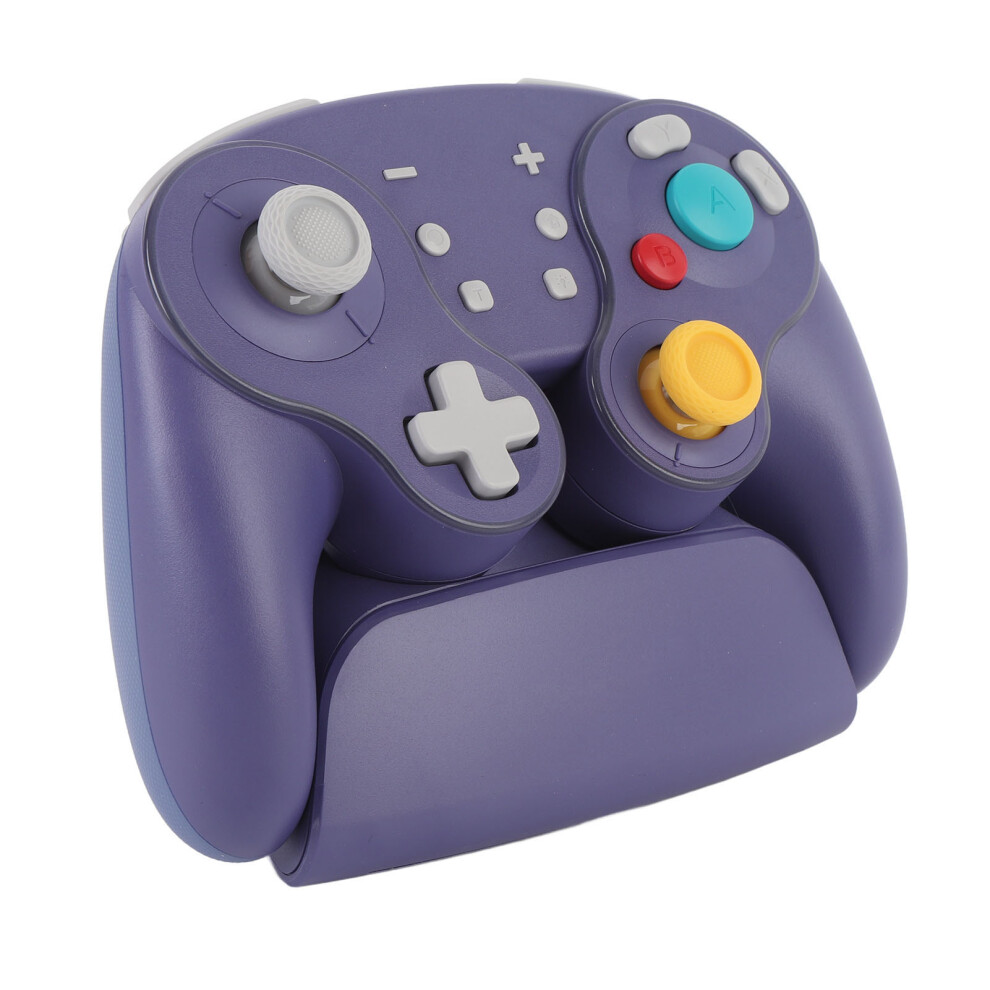 Wireless Bluetooth Game Controller With Rgb, Gyro, Turbo, 1000Mah For Switch, Android, Pc, Purple 8751388482064