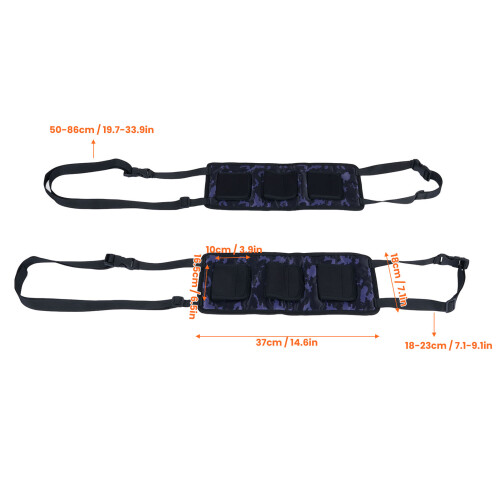 2er Pack Tauchausrüstung Auto-Angelrutenhalter 1