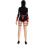 Γυναικείο Jumpsuit Anime Cosplay για Πάρτι με Κόκκινα Σχοινιά - Polyester 2