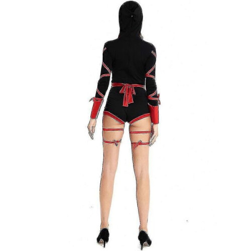 Γυναικείο Jumpsuit Anime Cosplay για Πάρτι με Κόκκινα Σχοινιά - Polyester 1