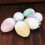 Easter Eggs Decorations, Foam Easter Eggs with Strings, 6x4cm, Reusable for Easter Tree Party Decorations 3