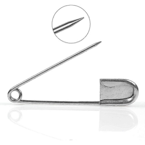Alfinete de Segurança Resistente 1,5 Polegadas Aço Inoxidável com Fecho, para Tecidos Espessos 2