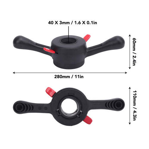 Ranger Launch 40  3 mm / 1,6  0,1 in ABS-Nabenmutter 1