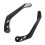 Aluminiumlegierungs-Motorrad-Handschutz Windabweiser Schwarz 16